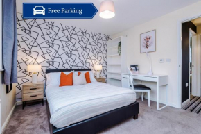 Chic 2 Bed House with Garden & Free Parking
